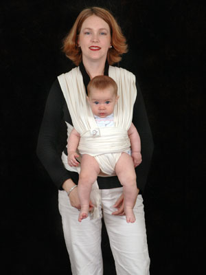 Organic Moby Wrap Baby Carrier