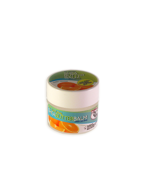 CJ's BUTTer® Shea Butter Balm 0.35oz Mini: Sweet Orange